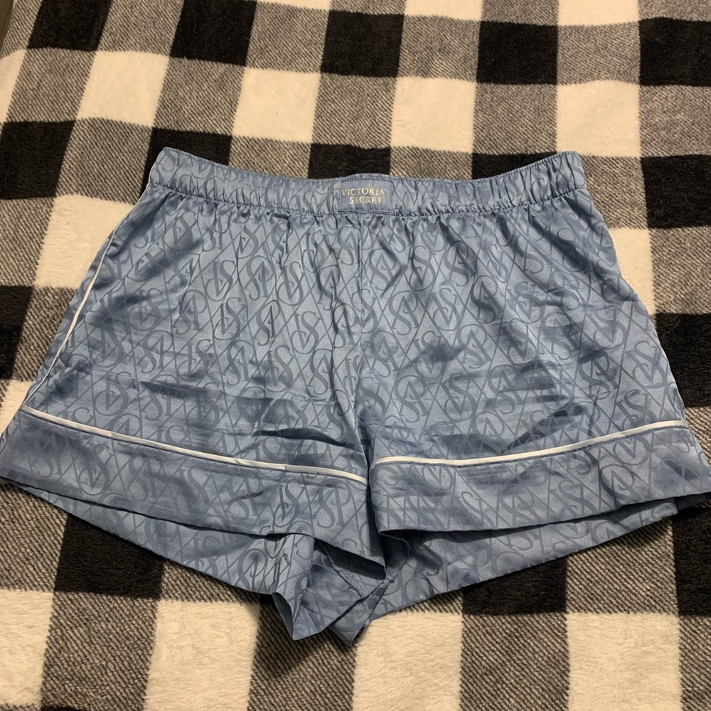 Victoria's Secret Sleep Shorts in Blue